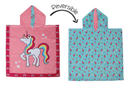 Toddler/kids Reversible Cover Up - Unicorn | Tropical