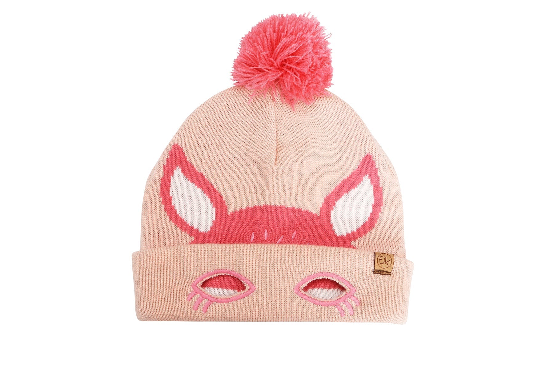 Toddler/kids Knitted Beanie - Deer