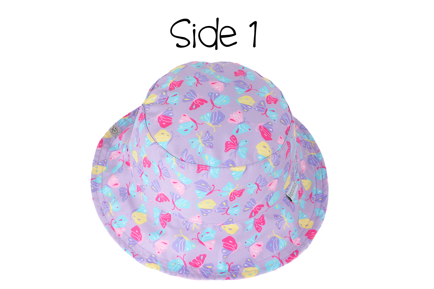 Baby/kids Reversible Patterned Sun Hat - Butterfly | Summer Floral