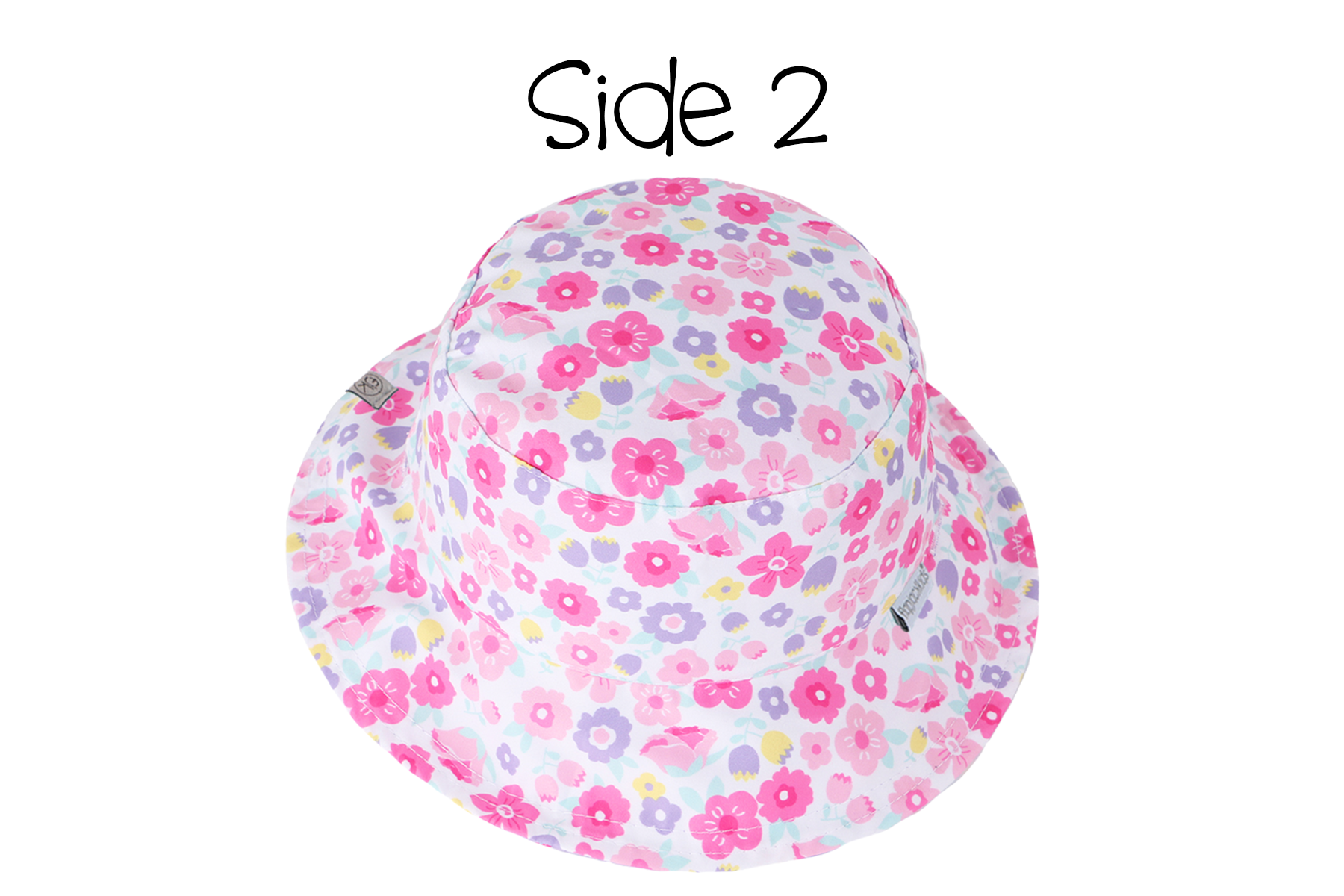 Baby/kids Reversible Patterned Sun Hat - Butterfly | Summer Floral