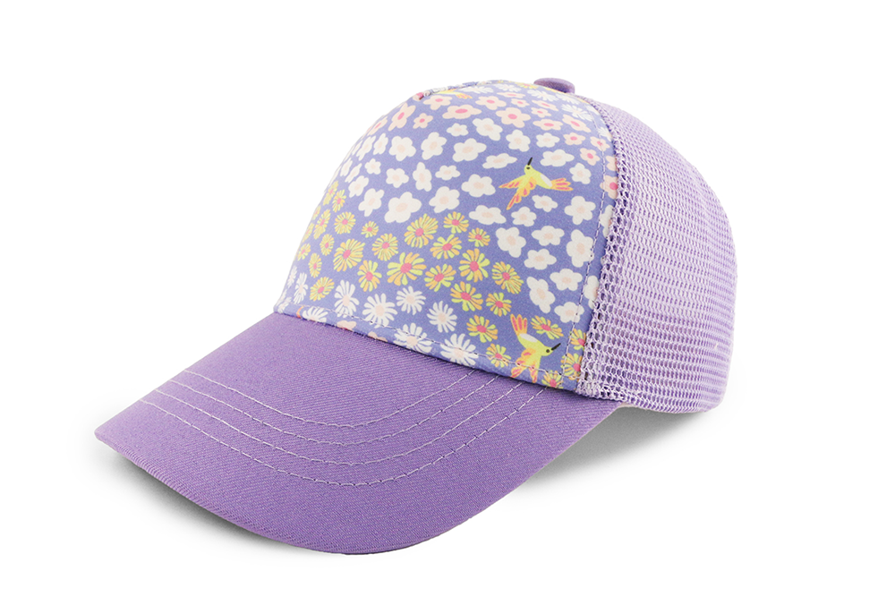 Toddler/kids Printed Ball Cap - Floral Field