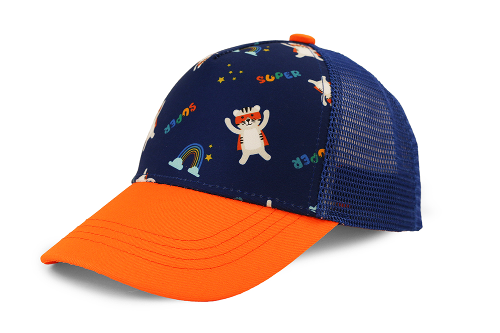 Toddler/kids Printed Ball Cap - Animal Superhero