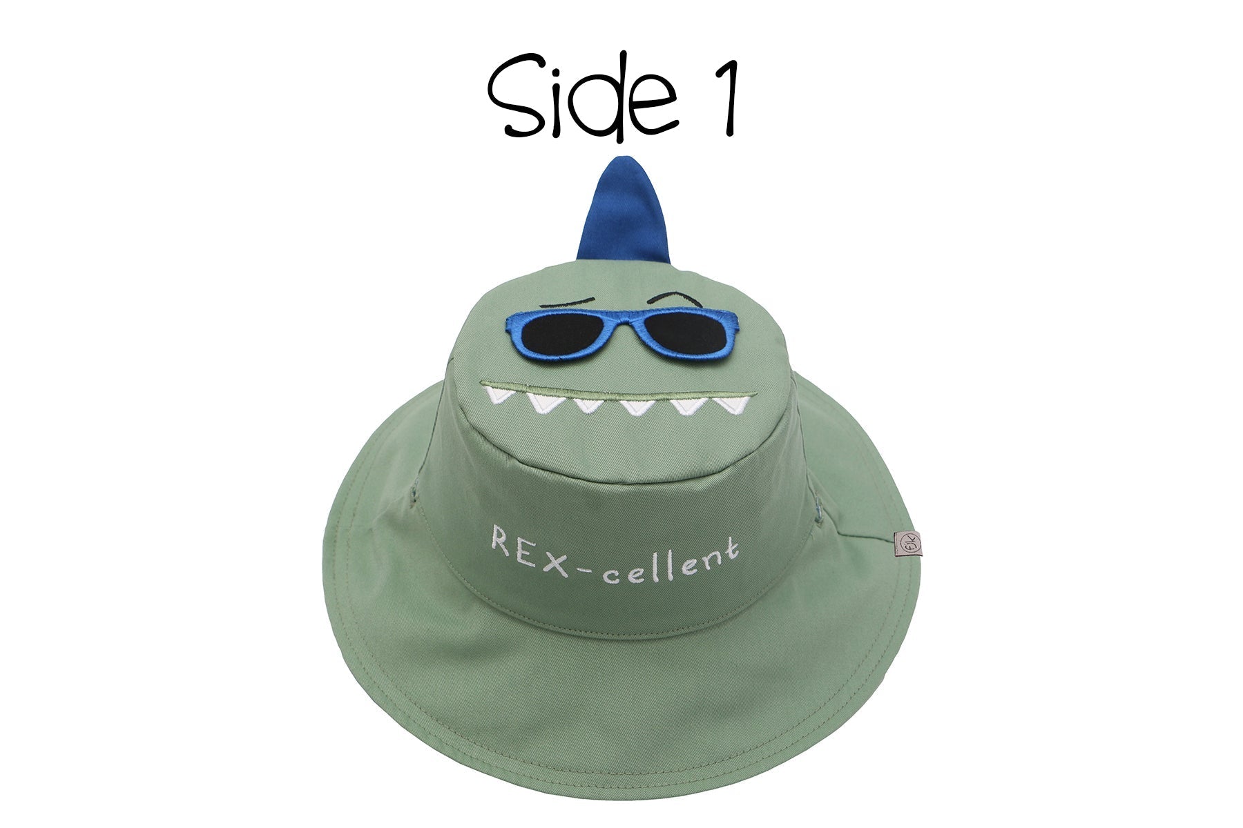 Baby/kids Reversible Sun Hat - Dinosaur | Surfer Dino