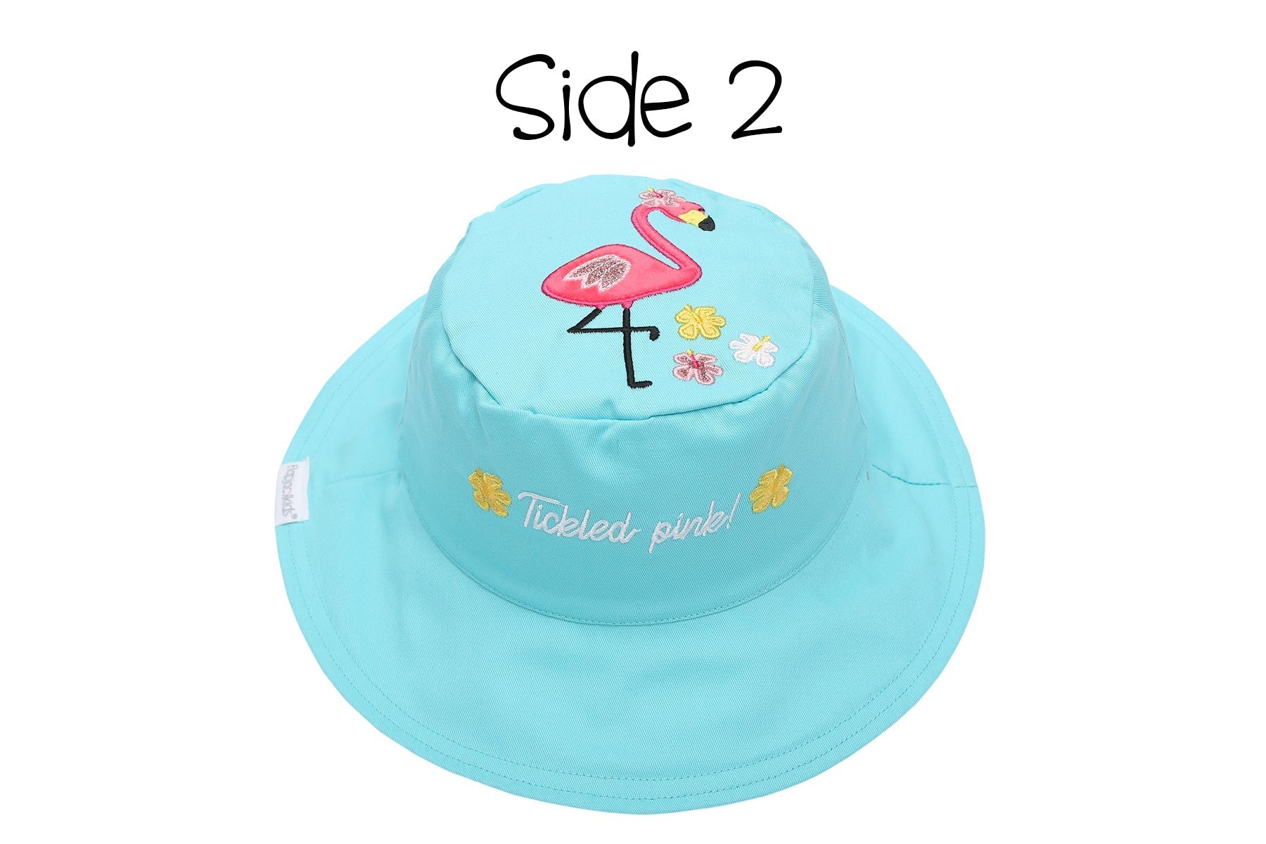 Baby/kids Reversible Sun Hat - Flamingo | Pineapple