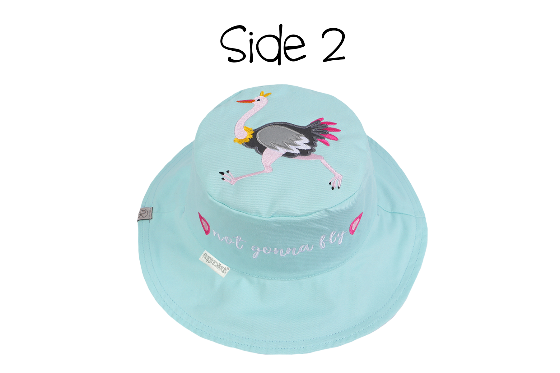 Baby/kids Reversible Sun Hat - Giraffe | Ostrich