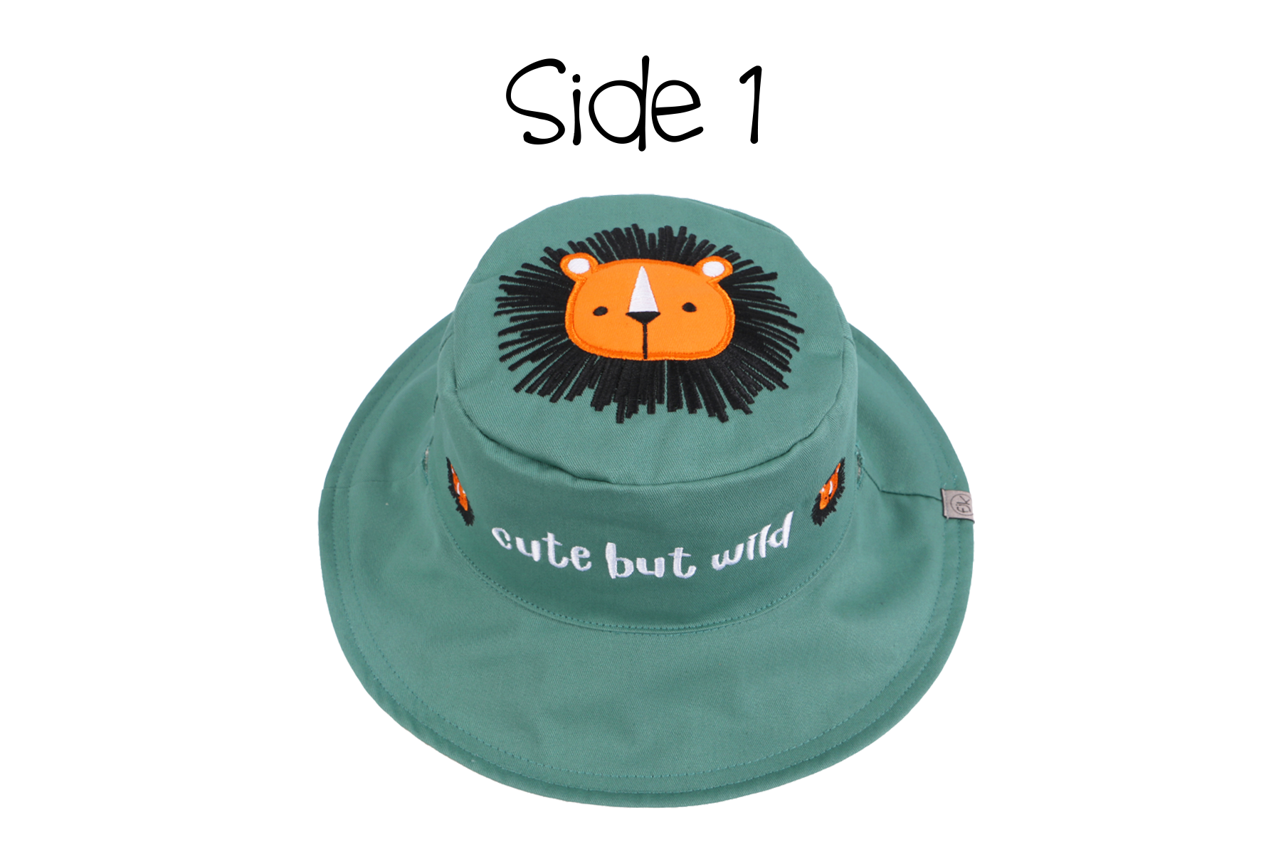 Baby/kids Reversible Sun Hat - Lion | Monkey