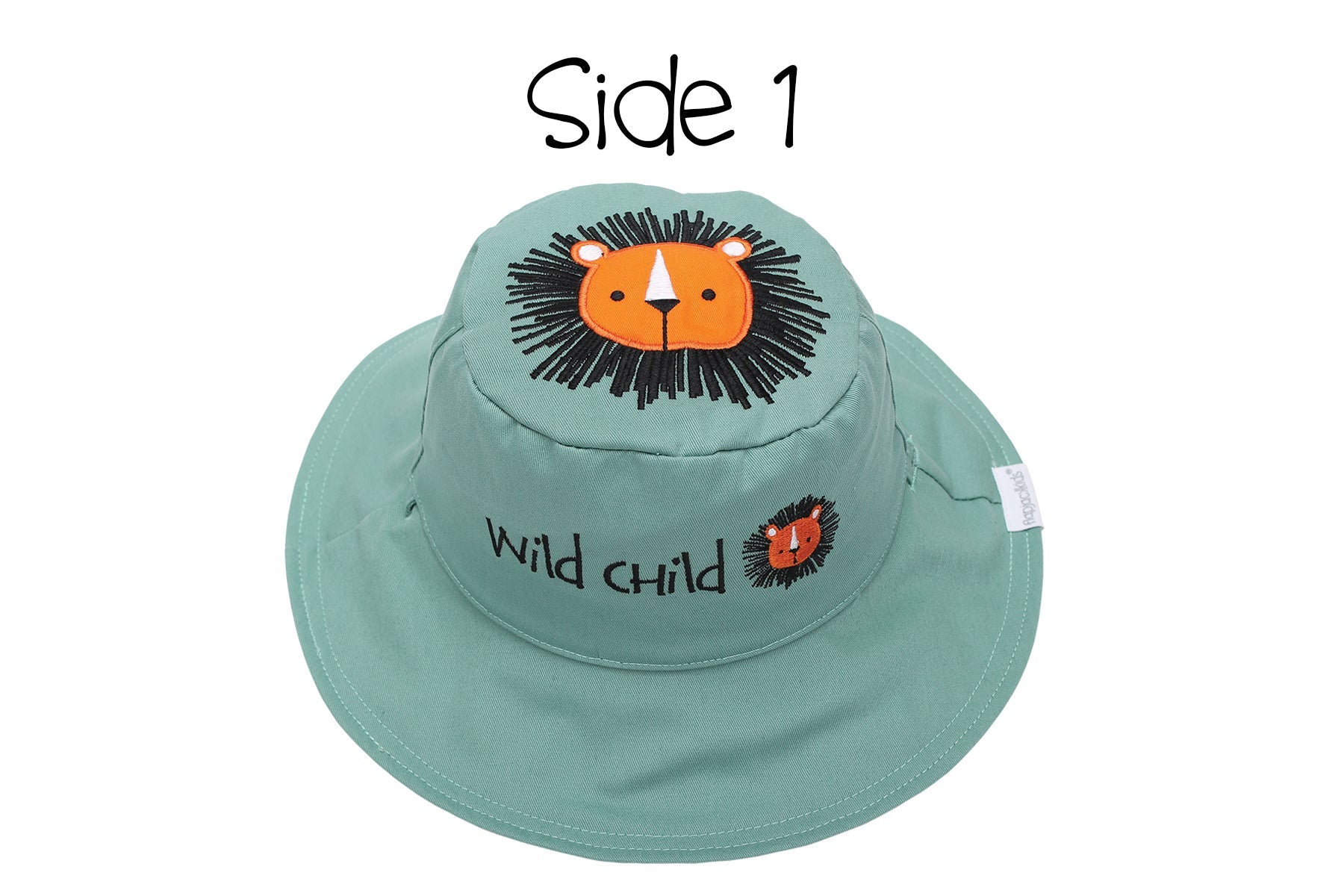 Baby/kids Reversible Sun Hat - Lion | Sloth