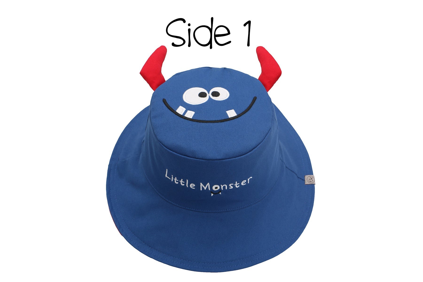 Baby/kids Reversible Sun Hat - Monster Car