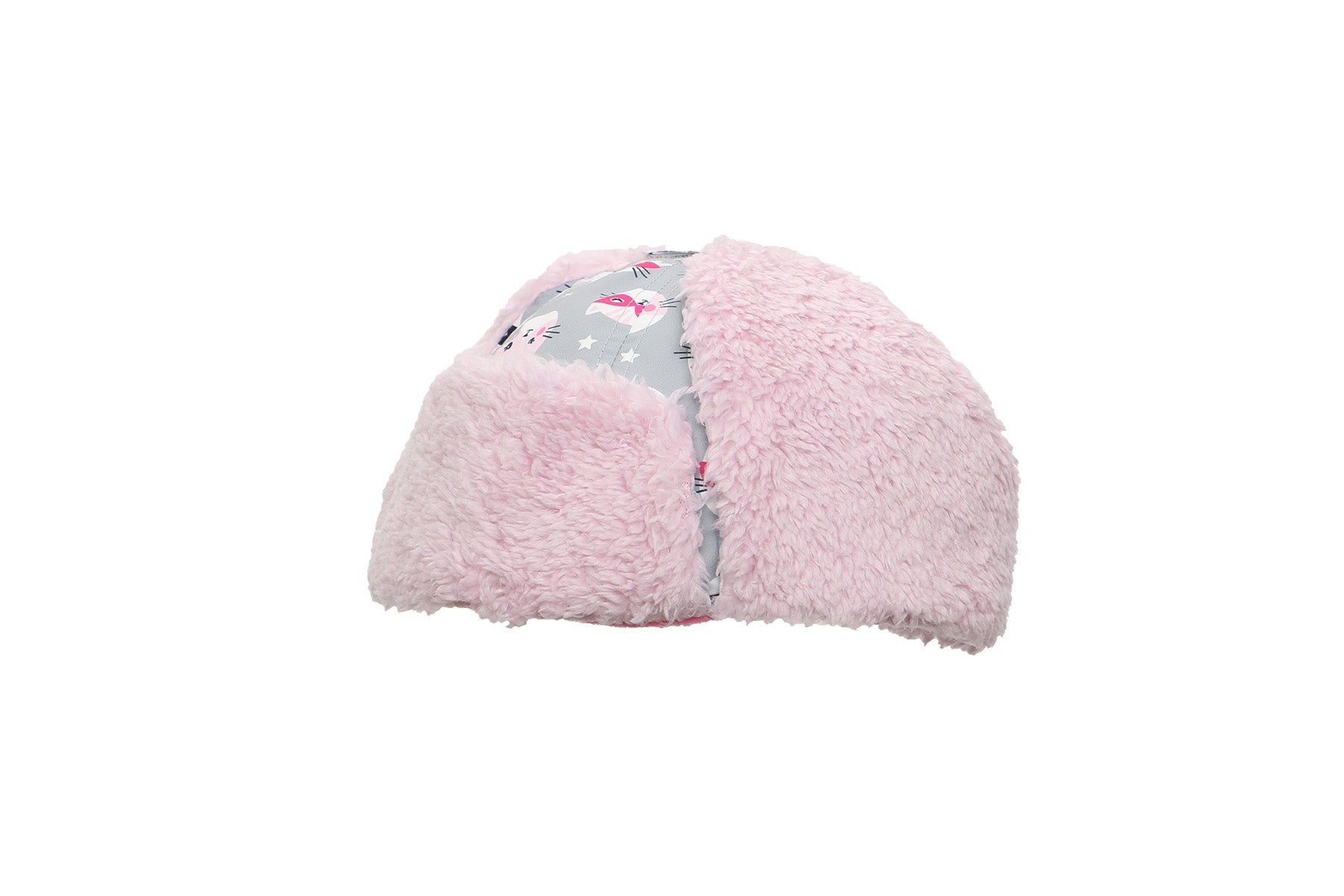 Baby/kids Water Repellent Trapper Hat - Cat (grey)