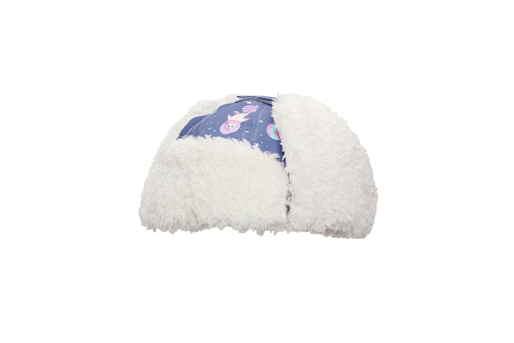 Baby/kids Water Repellent Trapper Hat - Unicorn (indigo)