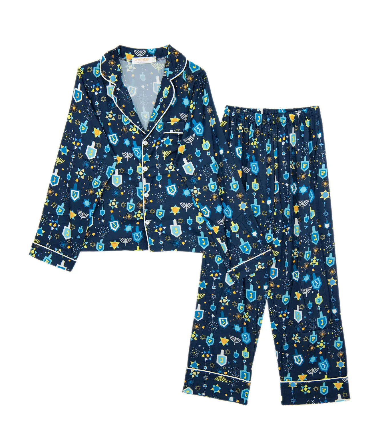Tweenstyle By Stoopher - Dreidel Silky Loungewear Set