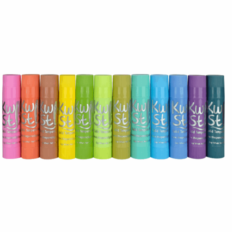 Kwik Stix Paint Sticks, Class Pack Set Of 72 Pastel Colors