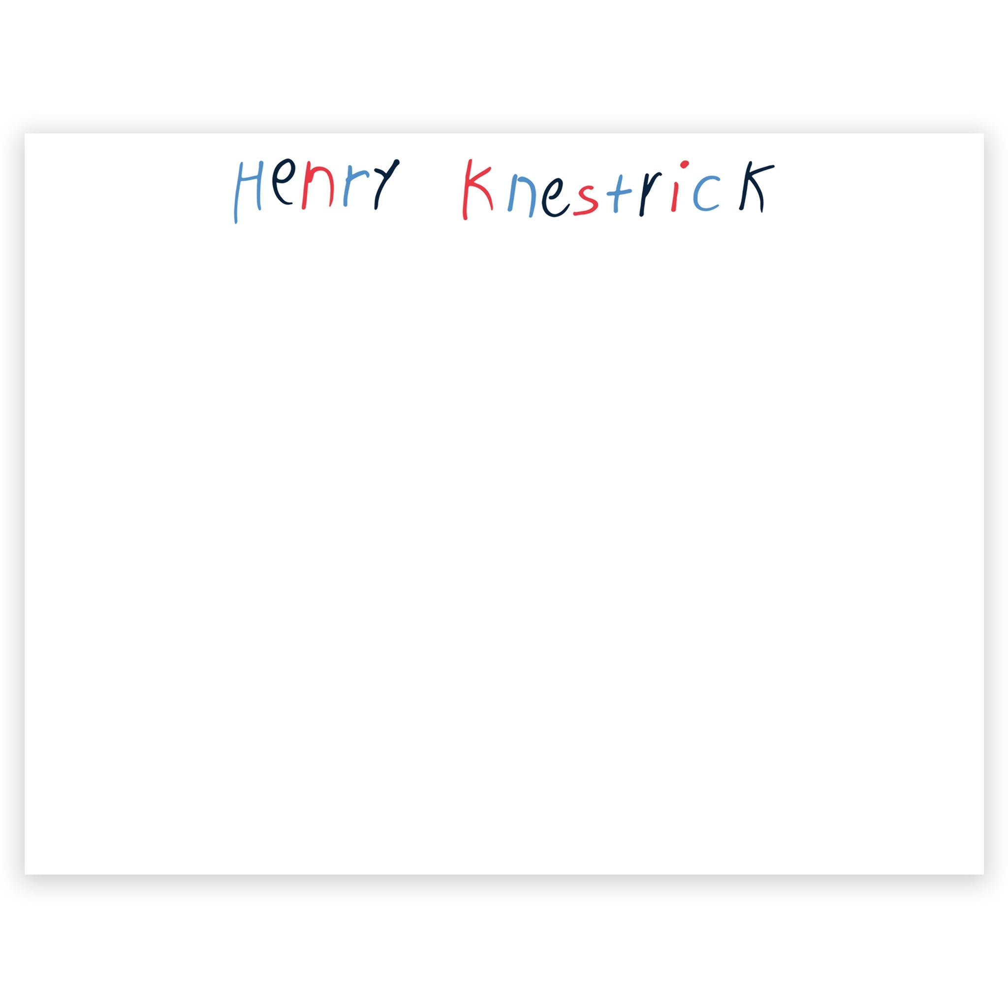 Little Hands Notecard