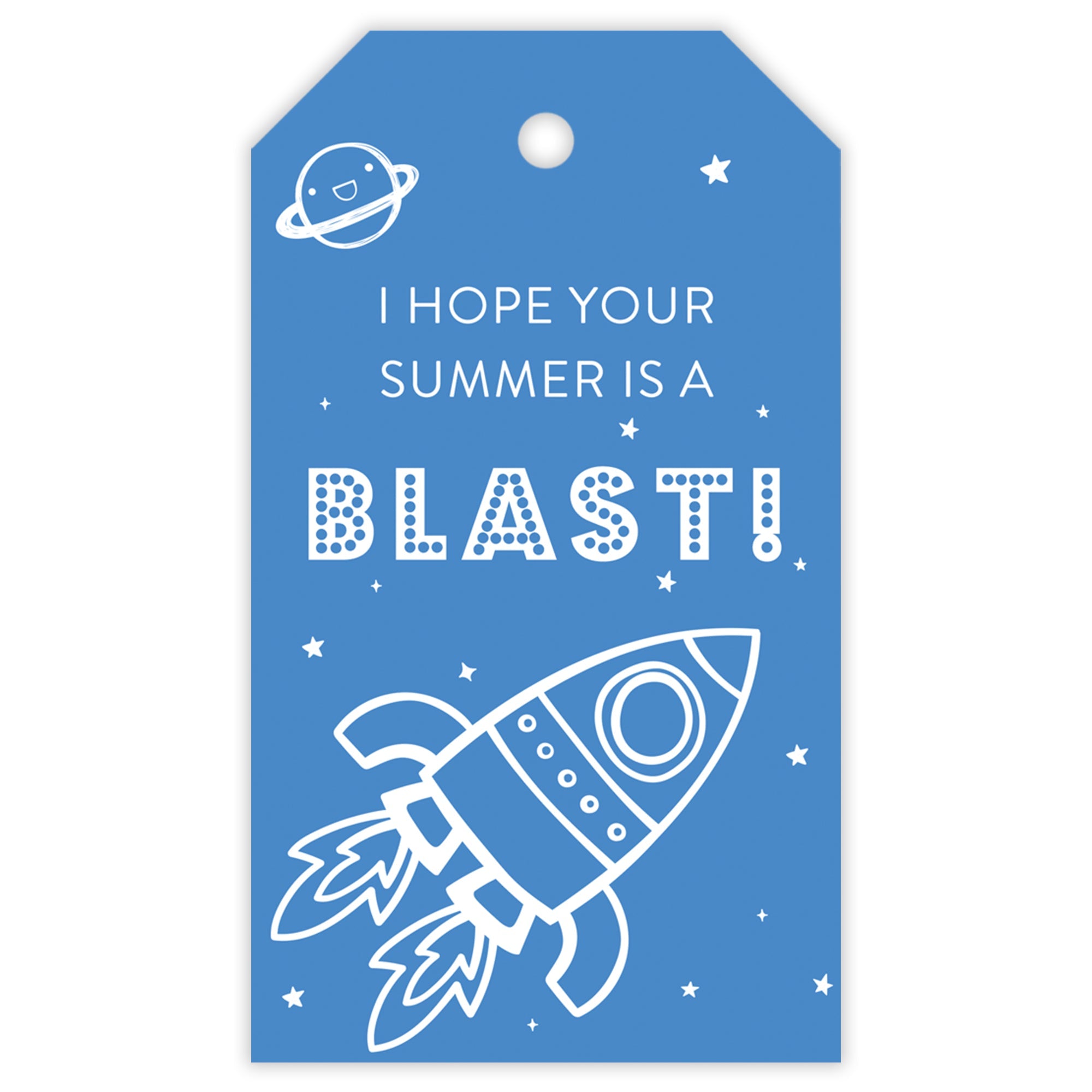 Outer Space Gift Tag