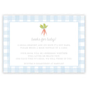 Peter Rabbit Blue Books For Baby Enclosure Card