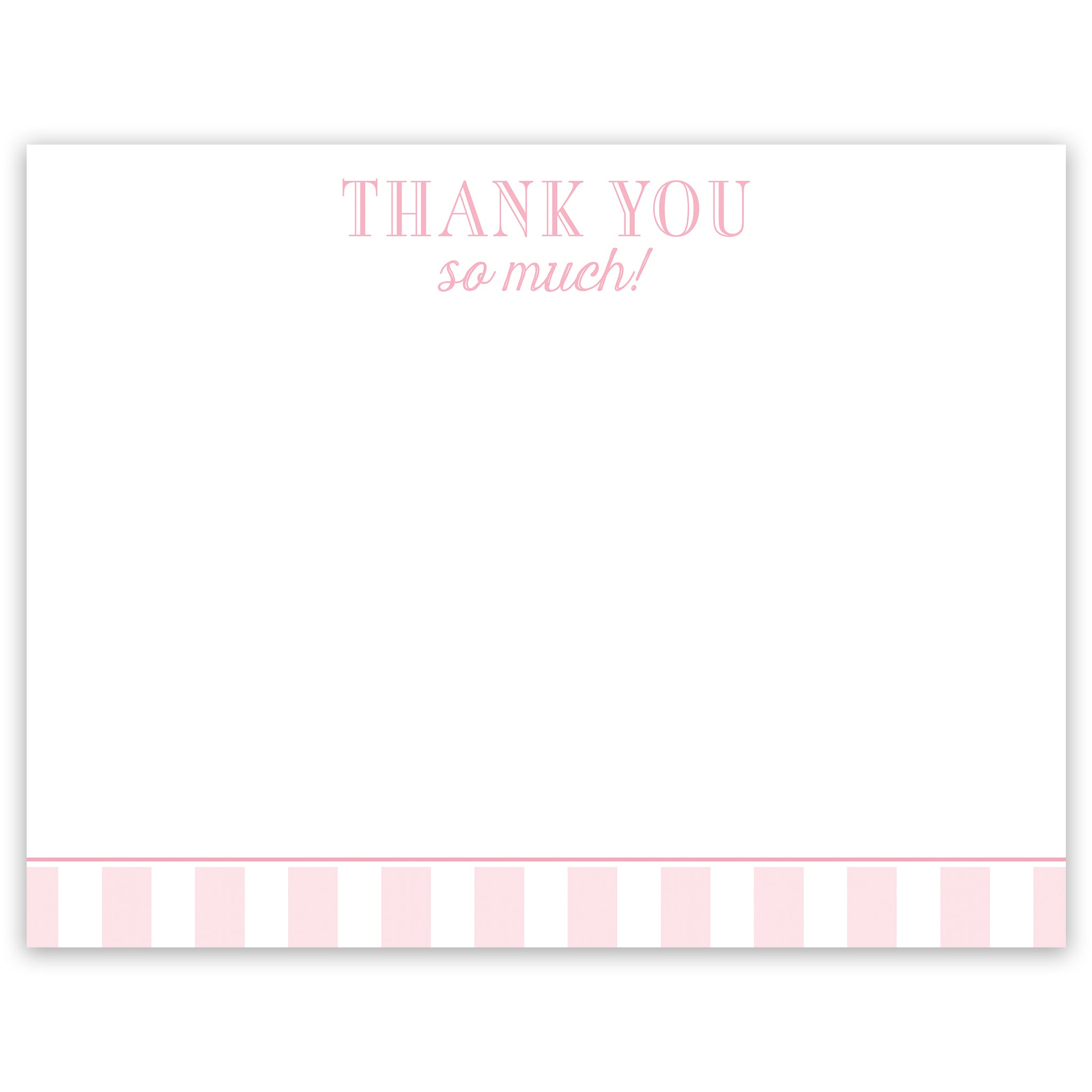 Sunshine Cabana Thank You Note