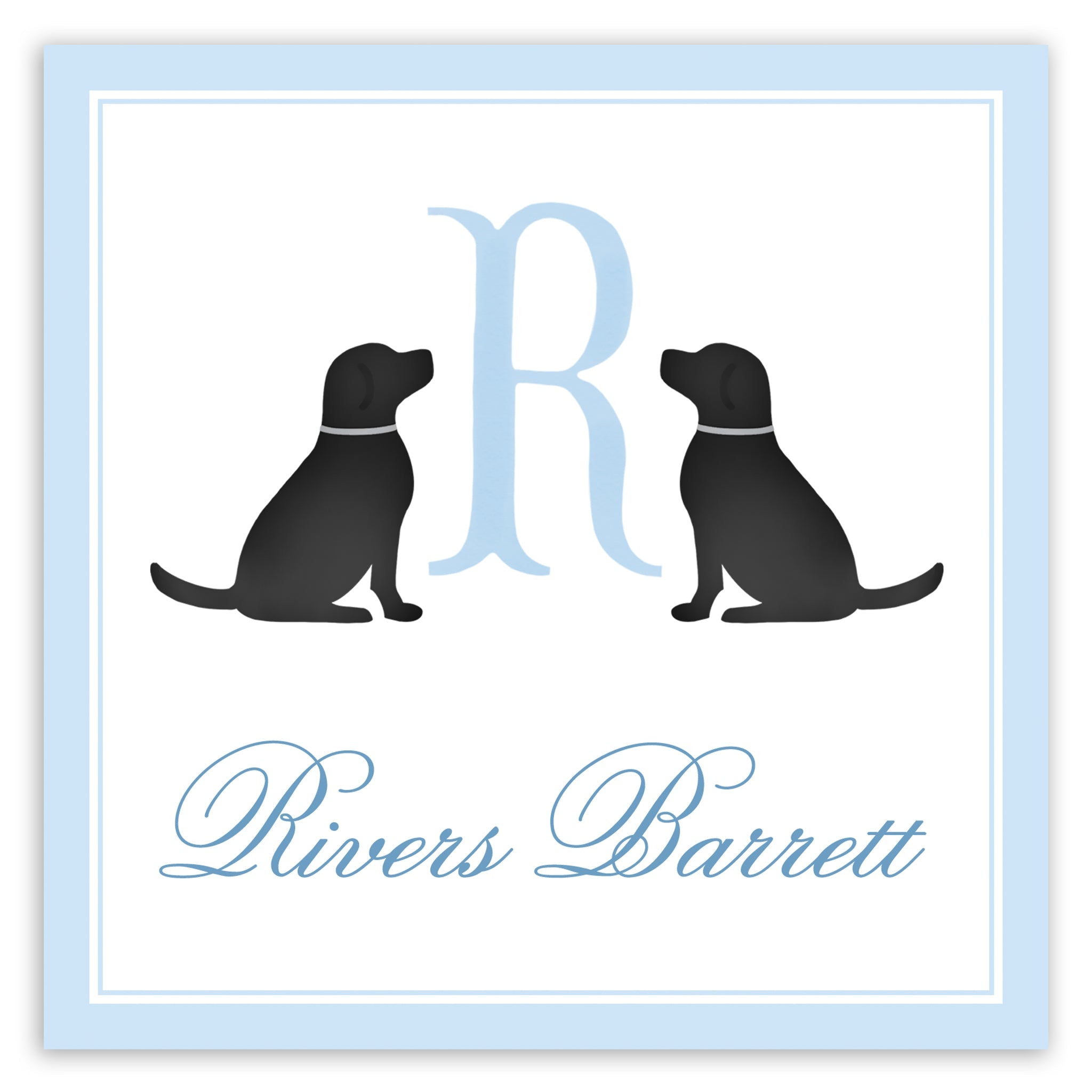 Rivers Labrador Enclosure Card