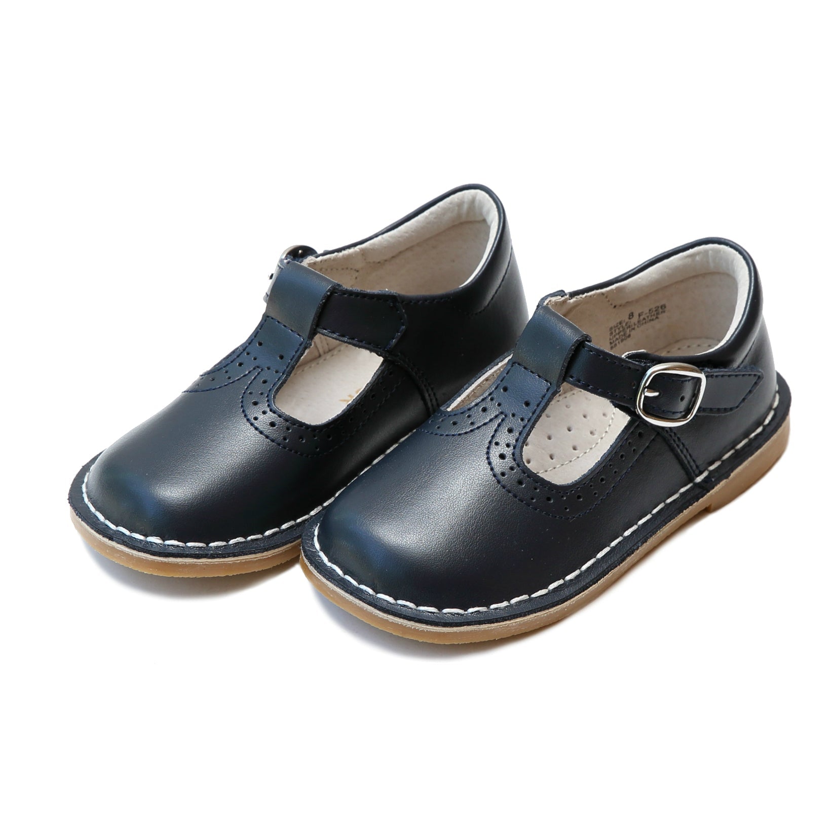 Frances T-strap Perforated Mary Jane