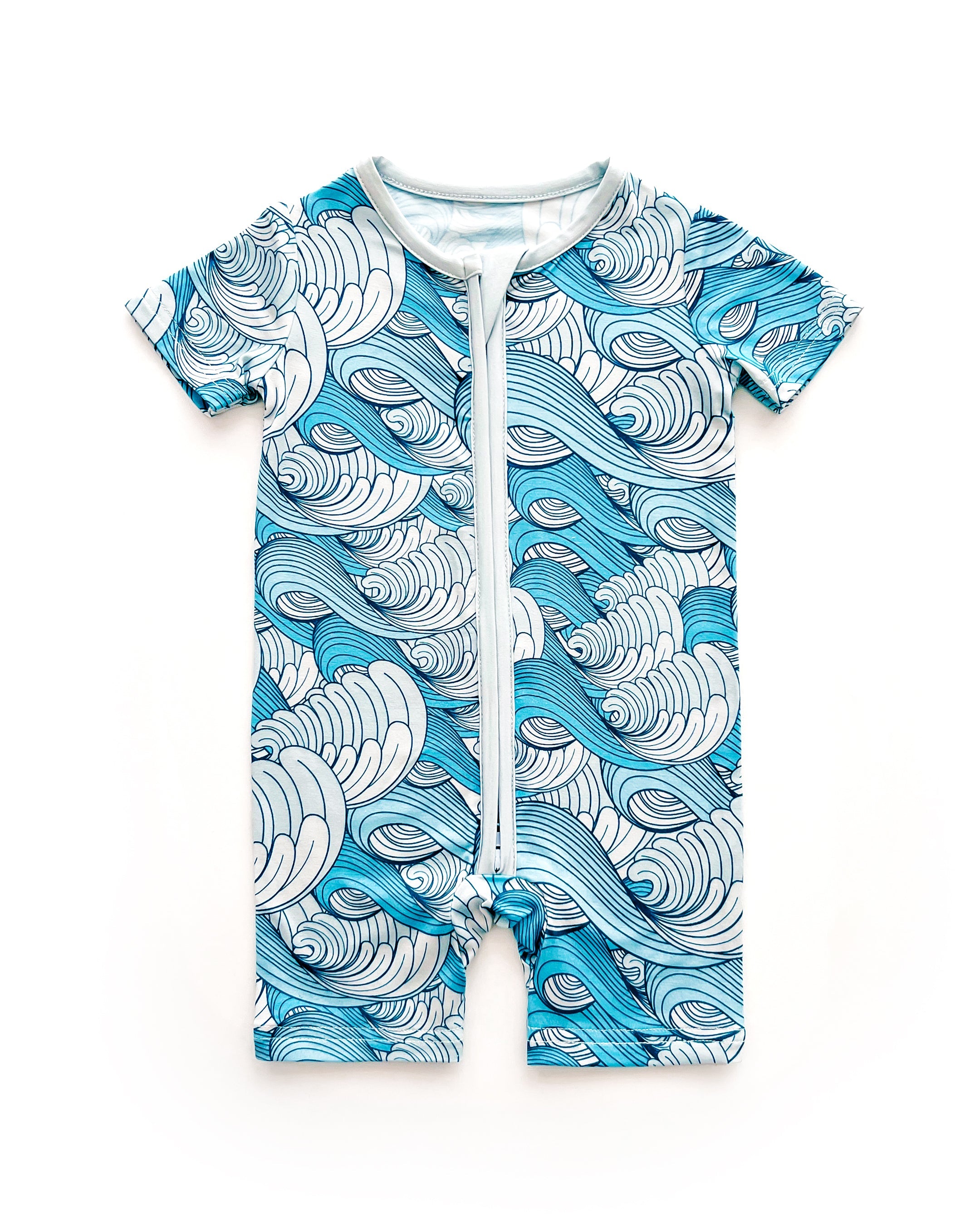 Bamboo Shorty Romper | Delmar