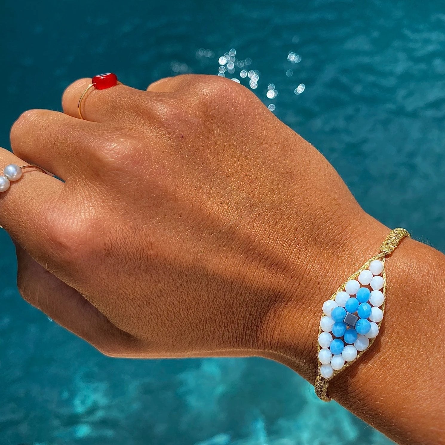 Evil Eye Bubble Bracelet