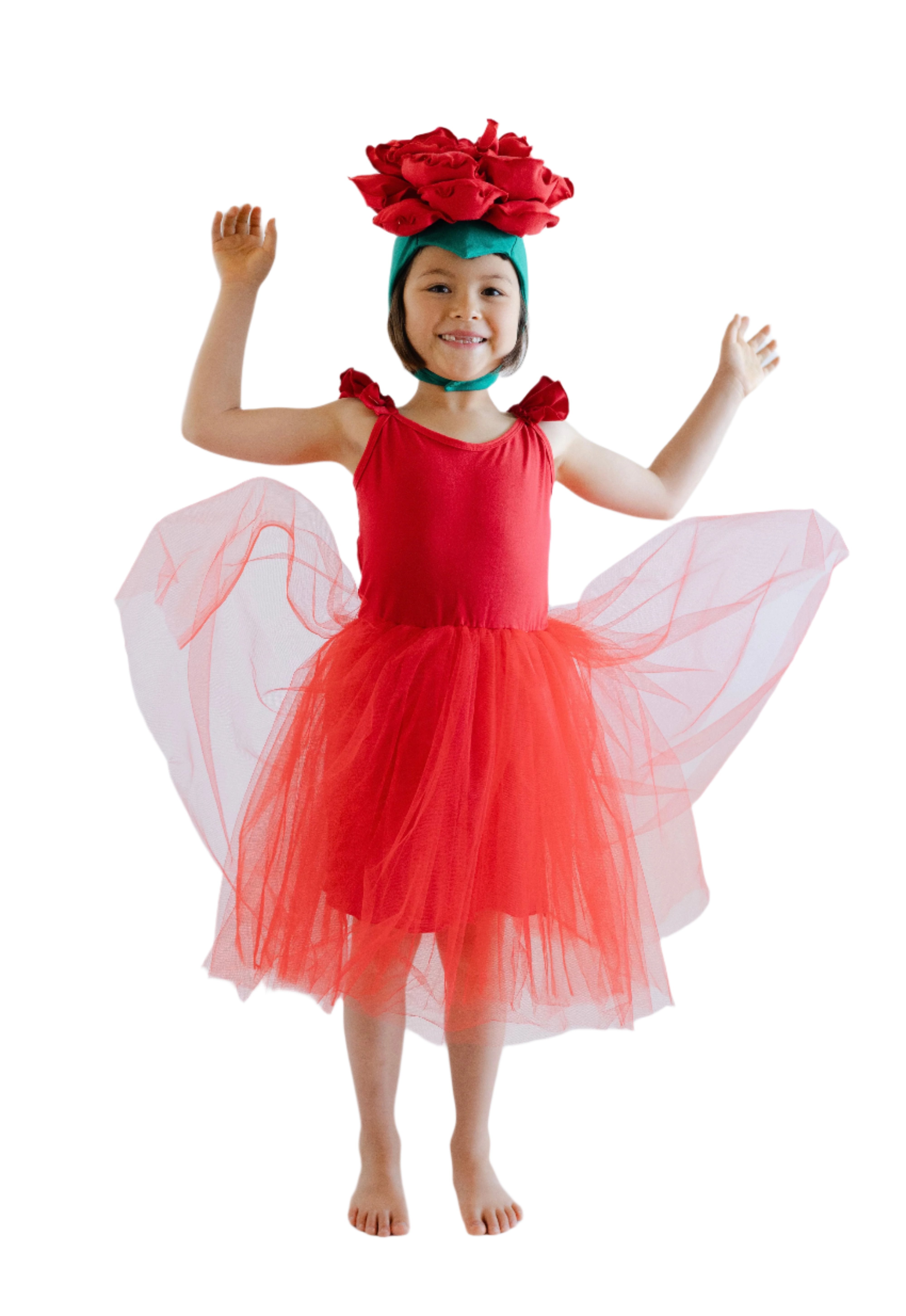 Rose Costume With Tutu