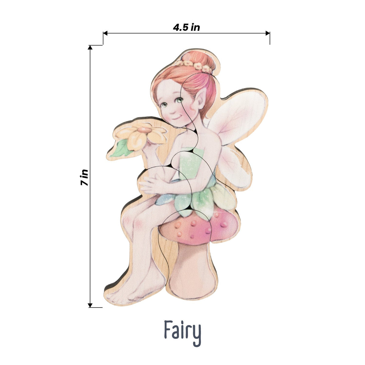 Choose Your Favorite Fairytale Magnetic Wooden Puzzle With Cotton Bag | Made In The Usa 🇺🇸