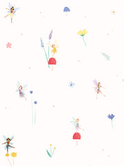 'fairy Garden' Wallpaper By Meri Meri - Off White
