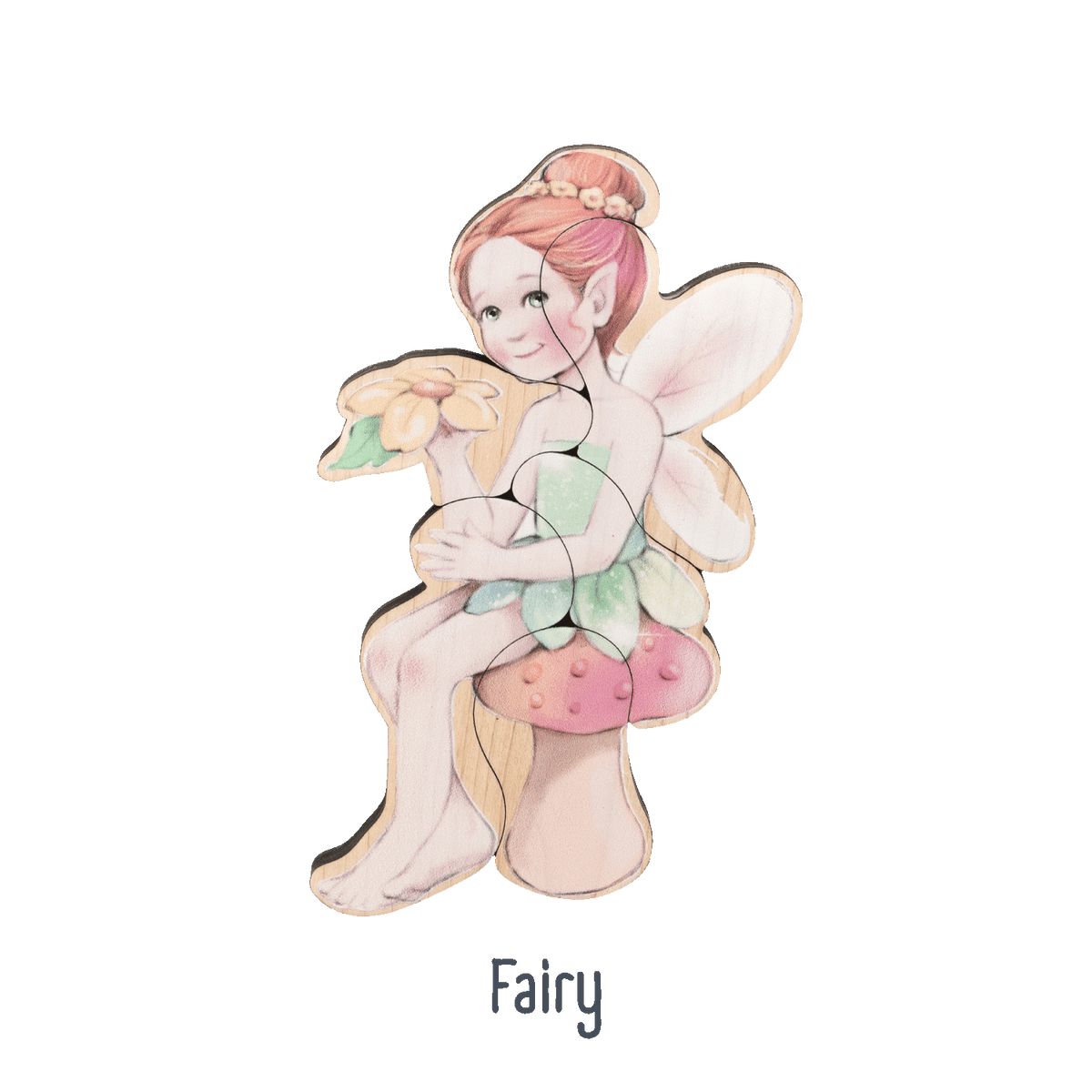 Choose Your Favorite Fairytale Magnetic Wooden Puzzle With Cotton Bag | Made In The Usa 🇺🇸