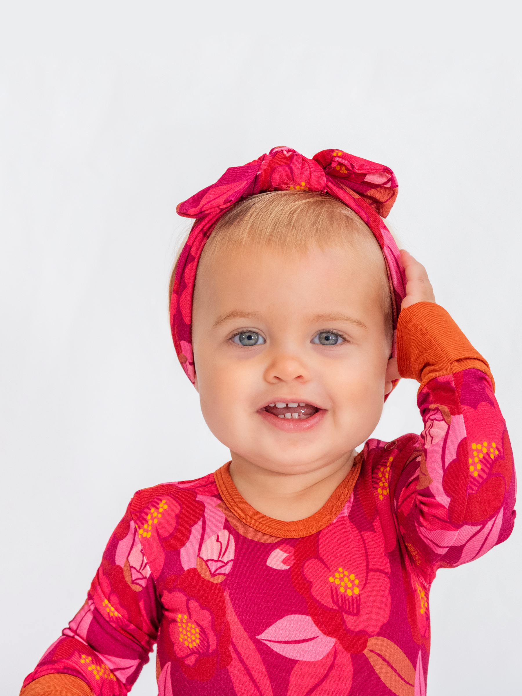 Fall Floral Baby Ballerina Dress