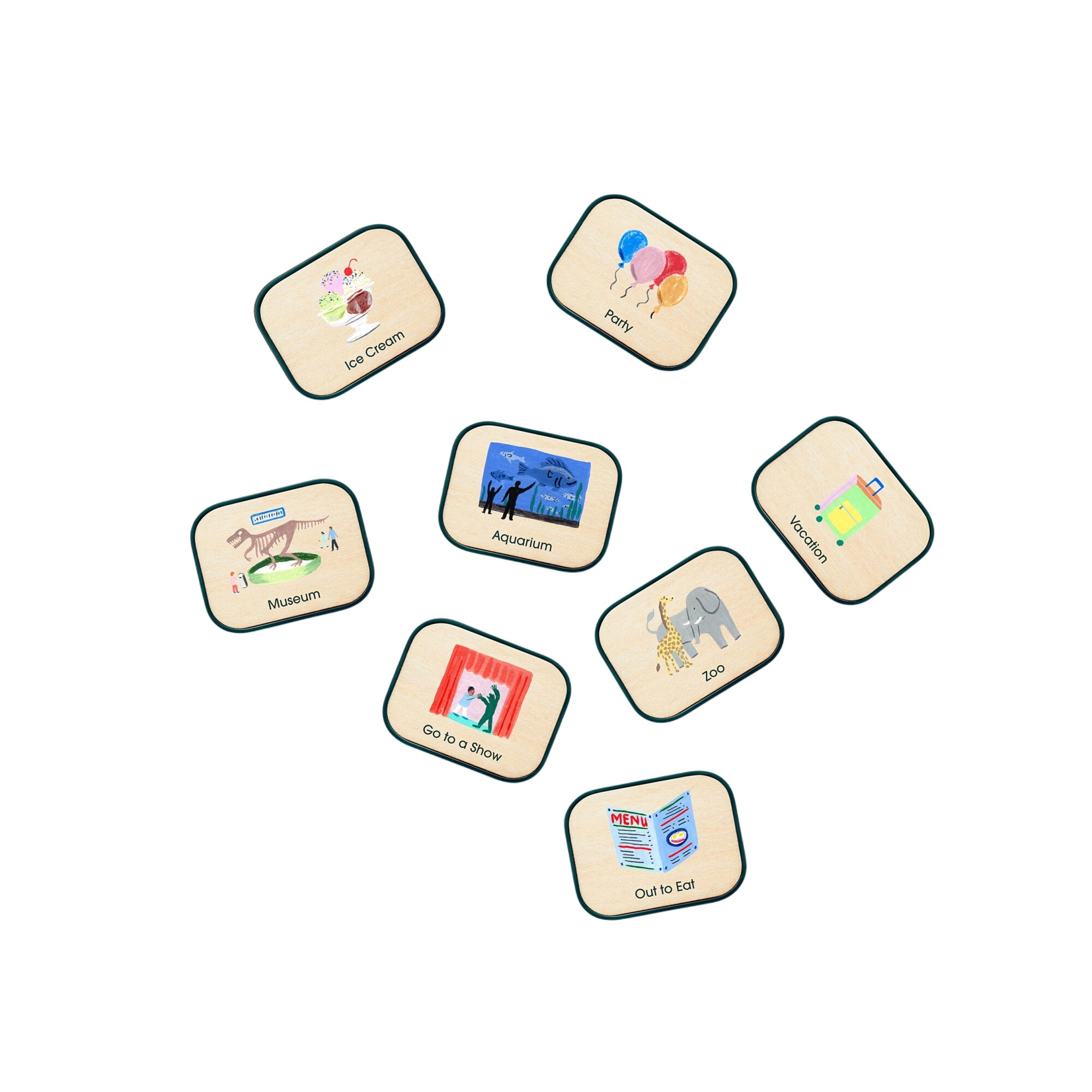 Activity Tiles—family Outings Bundle