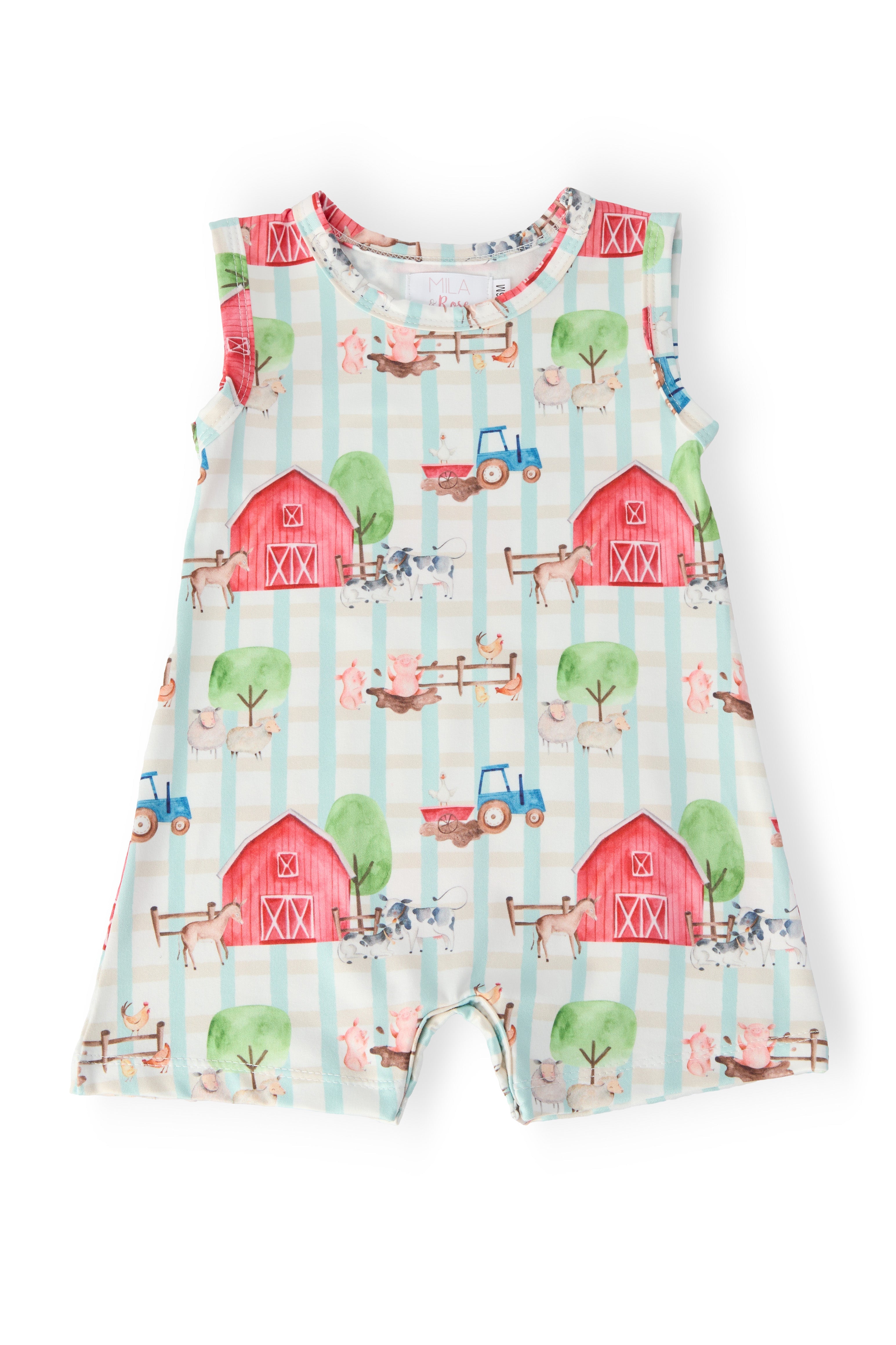 Farm Animals Shorty One-piece