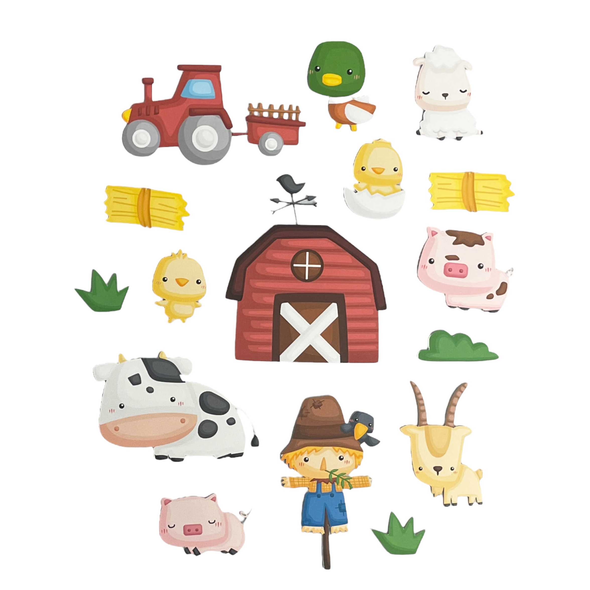 Farm Diaper Cake Kit