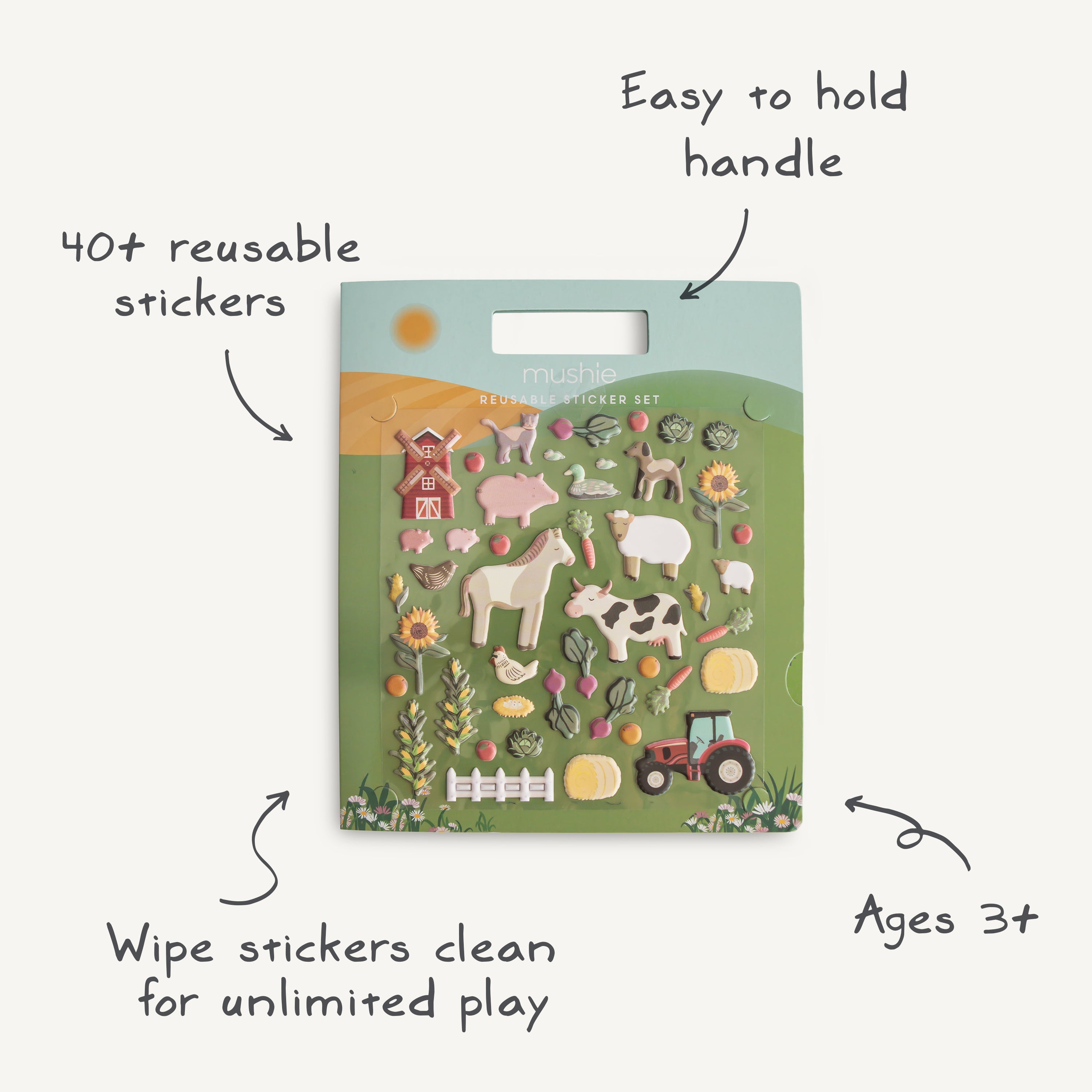 Reusable Sticker Set (farm)