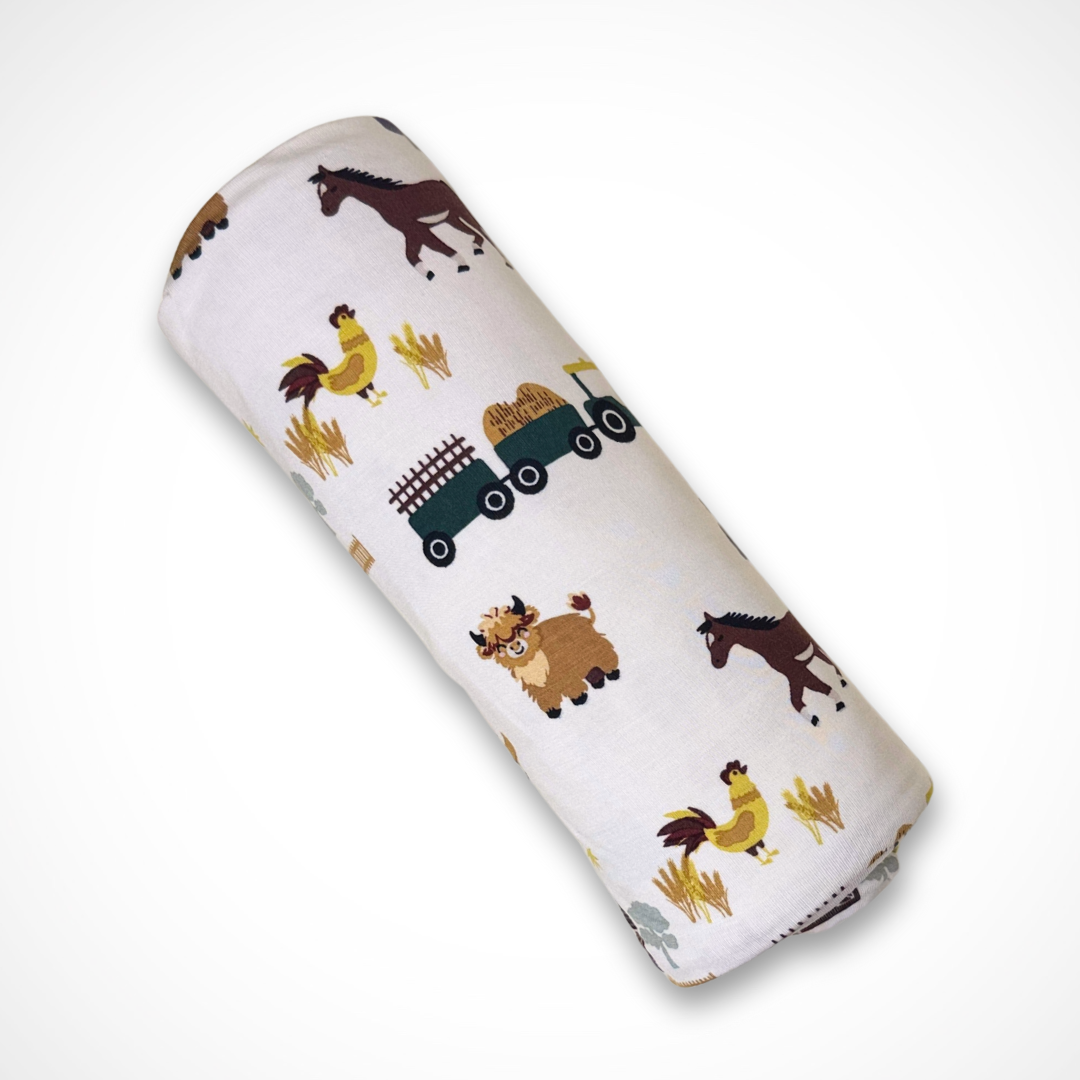 On The Farm Blanket | Bamboo