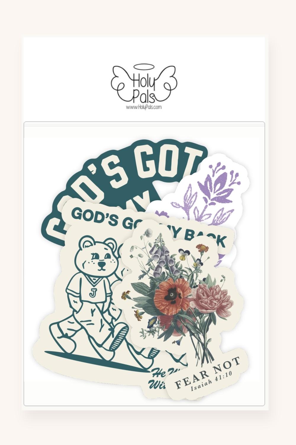 Fear Not Stickers - 4 Pack