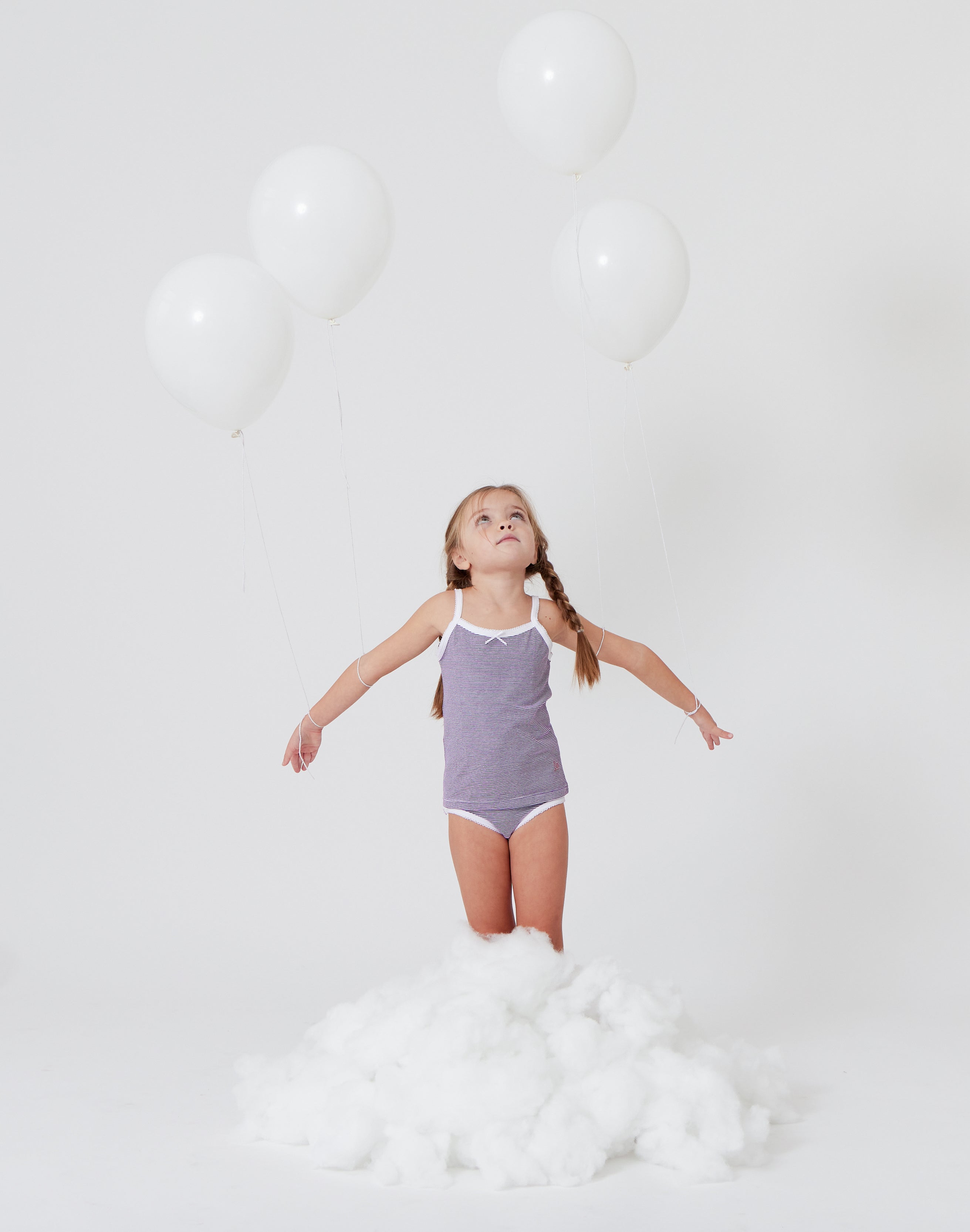 Feathers Girls And Toddler Underwear - Kids Underwear - Super Soft Cotton