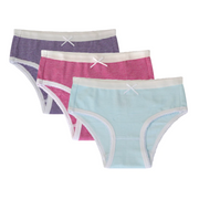 Feathers Girls And Toddler Underwear - Kids Underwear - Super Soft Cotton