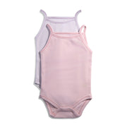 Feathers Tank Top Bodysuits For Baby Girl (2 Pack) Super Soft One-piece Toddler Bodysuit