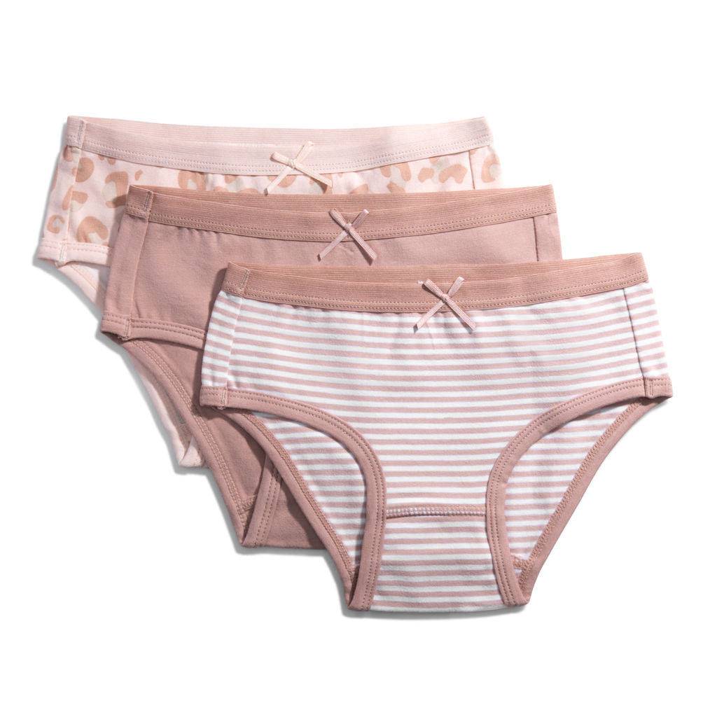 Feathers Girls And Toddler Underwear - Kids Underwear - Super Soft Cotton