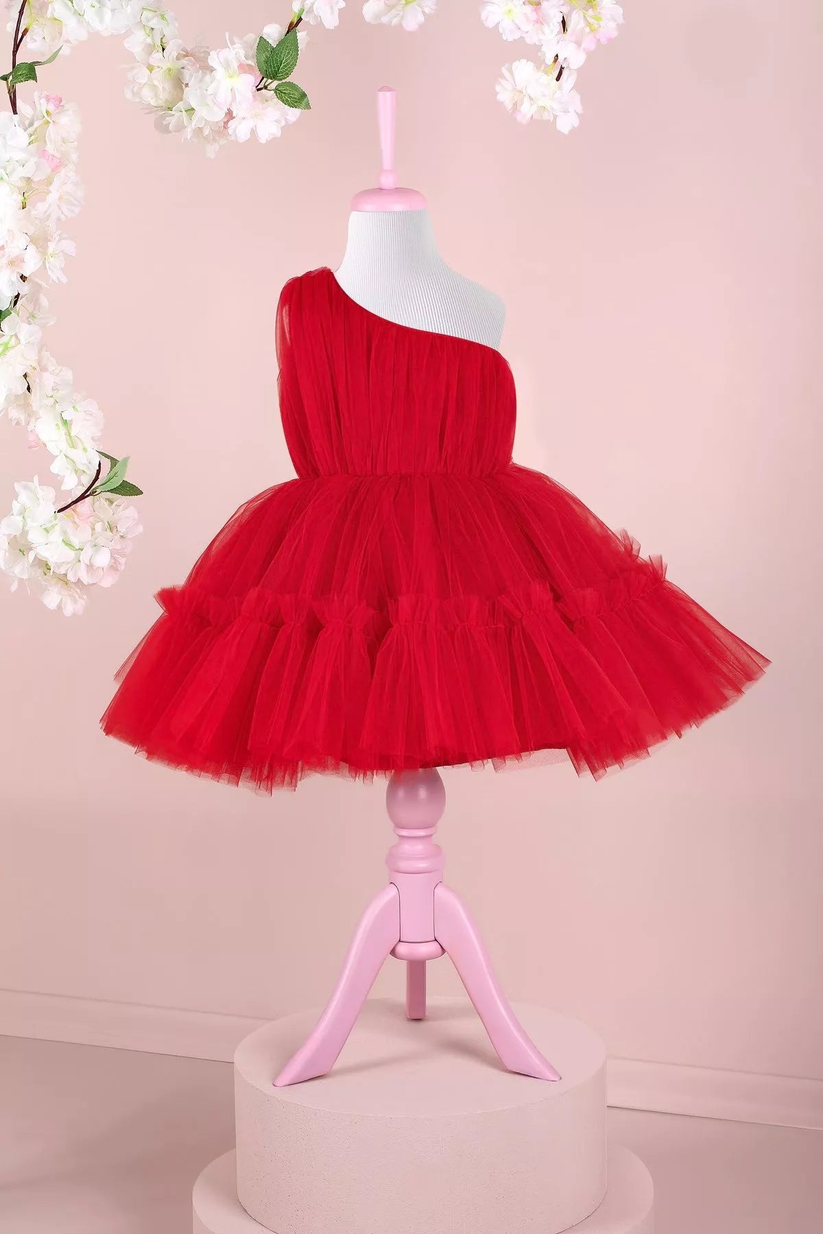 Felicity Red Party Dress