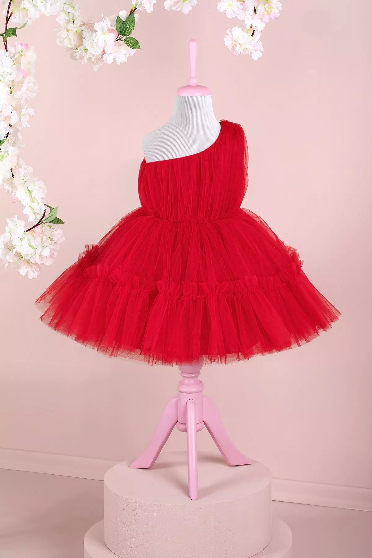 Felicity Red Party Dress