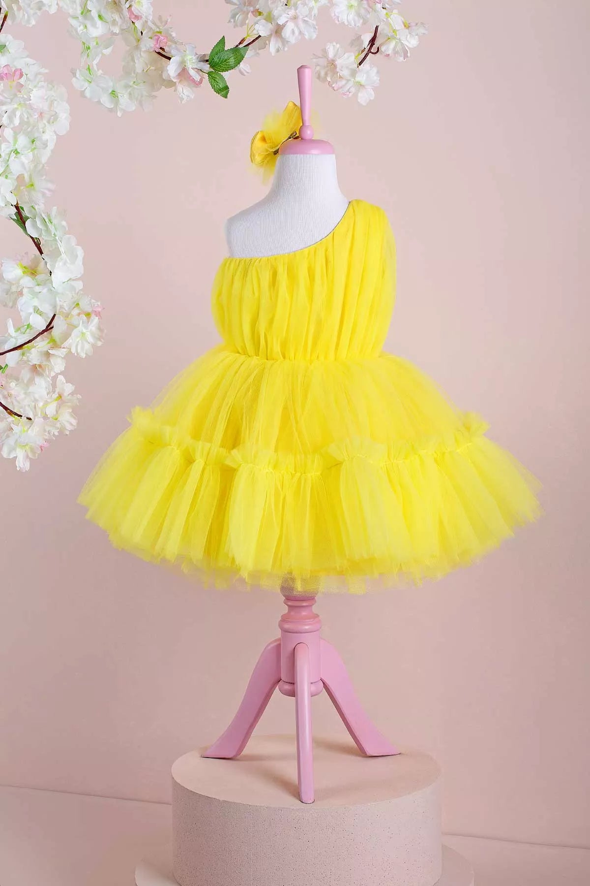 Felicity Yellow Party Dress