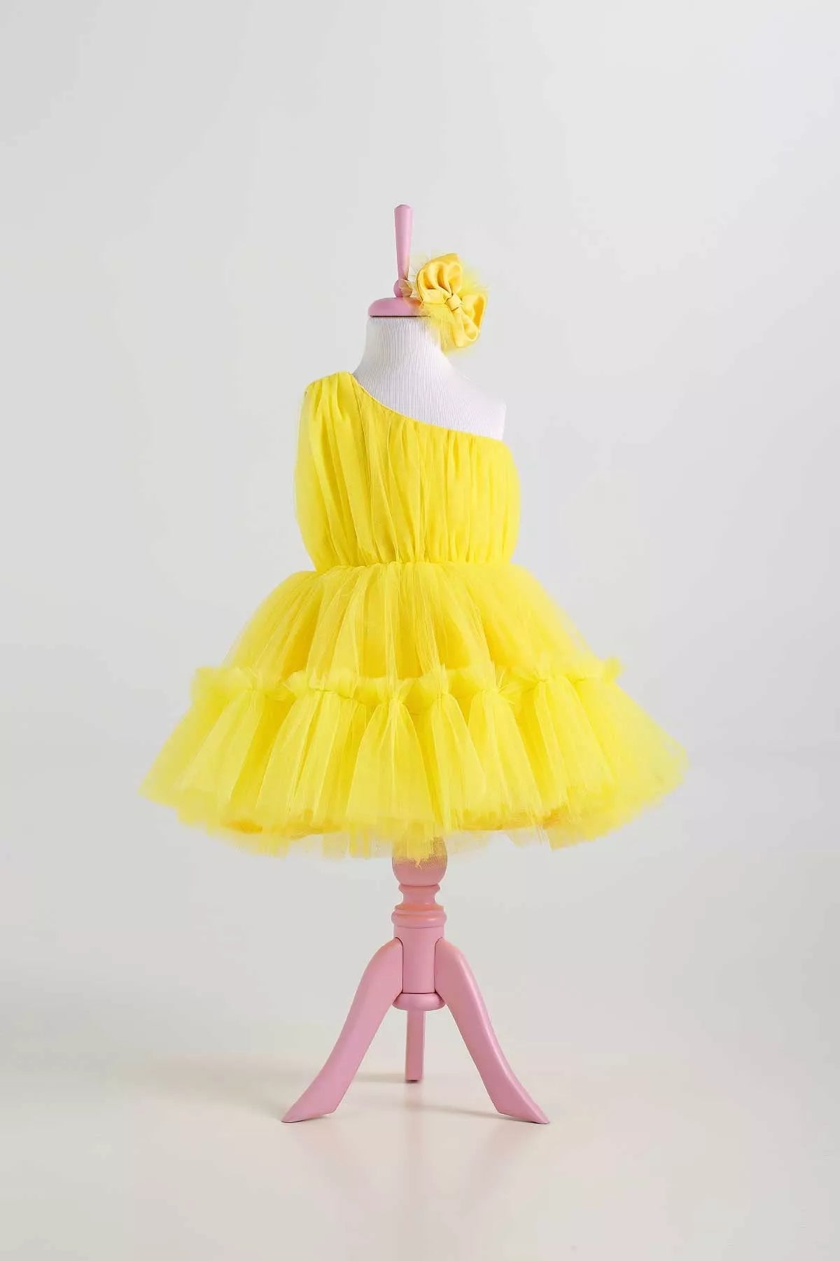 Felicity Yellow Party Dress