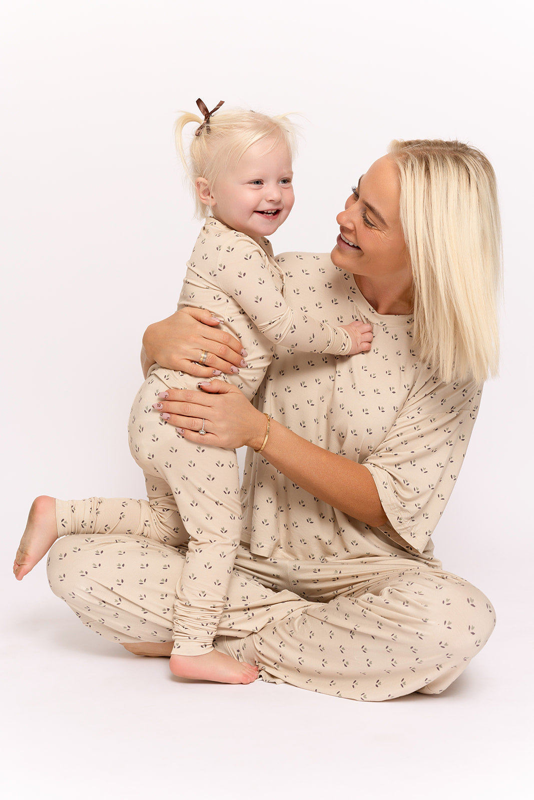 Bamboo Two Piece Pajamas | Flora