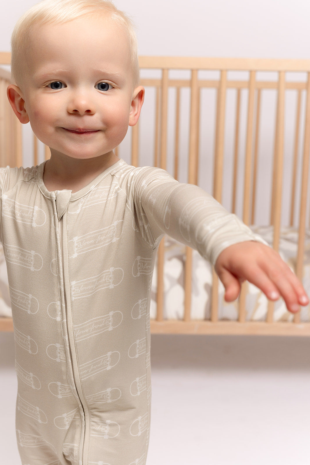 Bamboo Zip Pajamas | Sk8er Boy