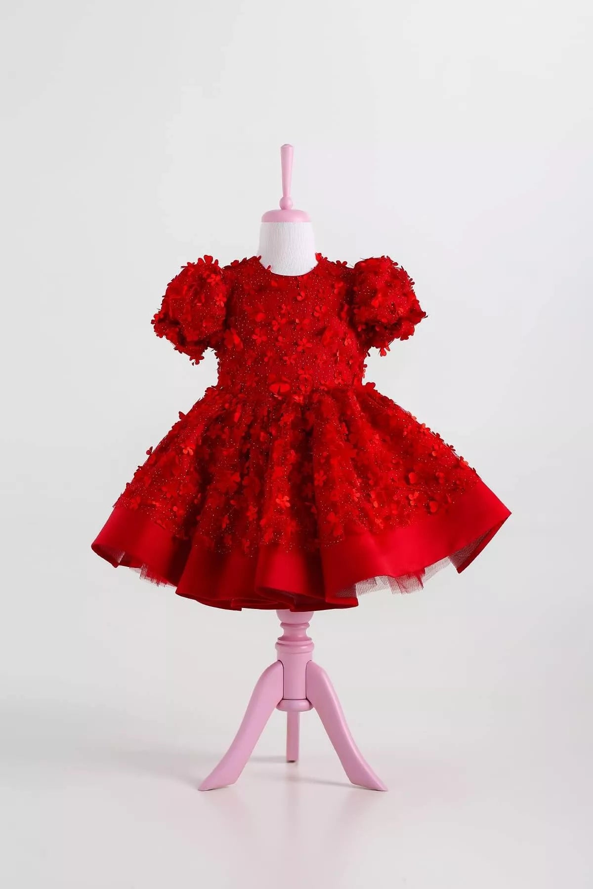 Fiona Red Party Dress