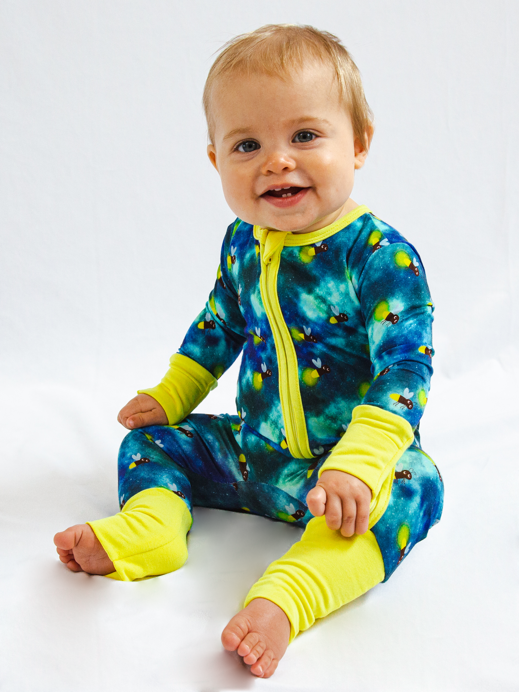 Fireflies Zip Romper