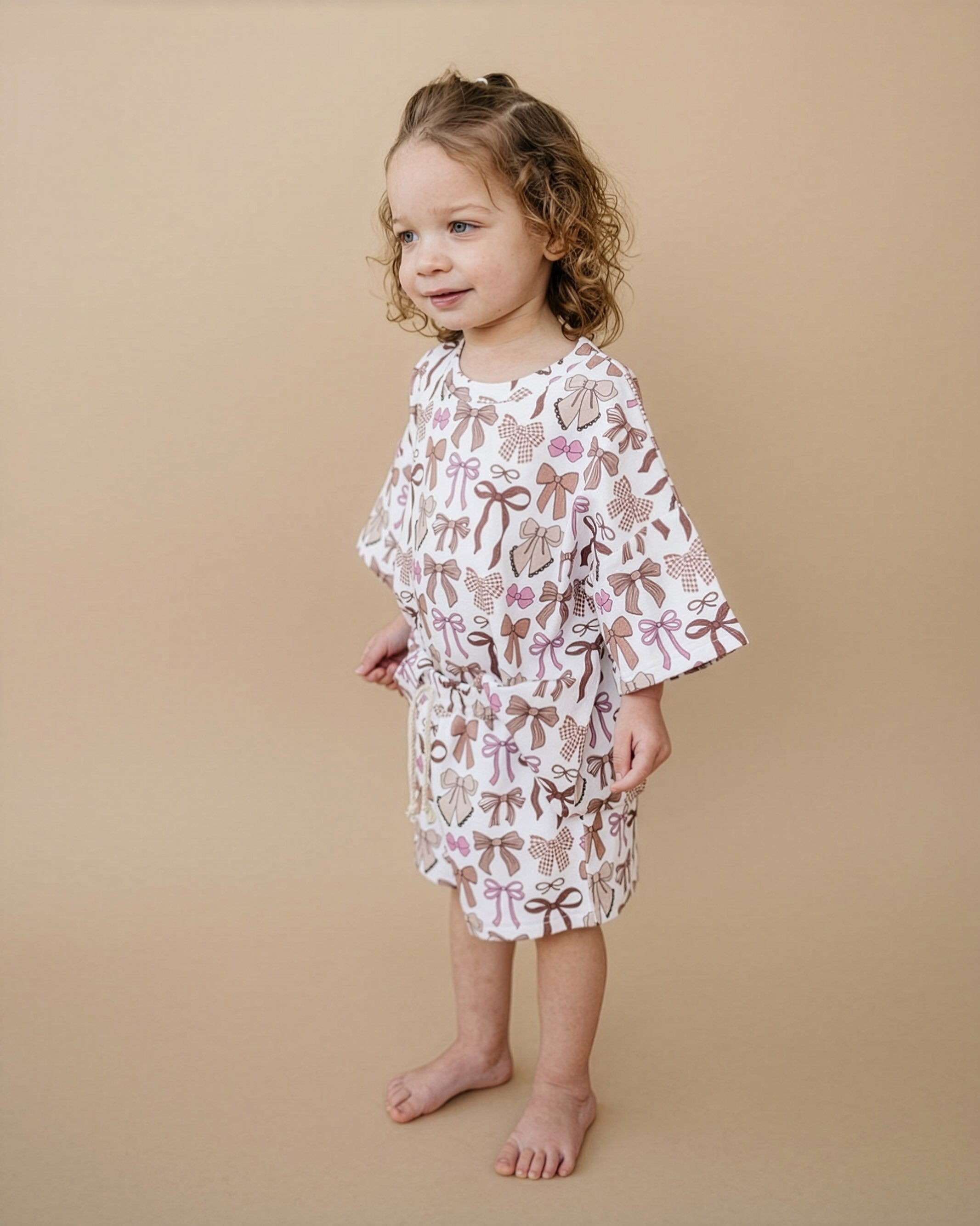 Shorts Set | Mocha Bows
