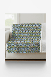Colorado Flora & Fauna Sherpa Blanket