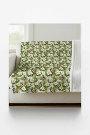 Louisiana Flora & Fauna Sherpa Blanket